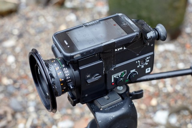 My Sankyo EM30XL plus iphone.